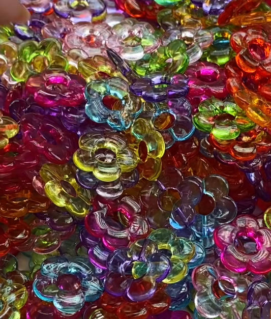 20) Acrylic Hearts – Bisu Beads